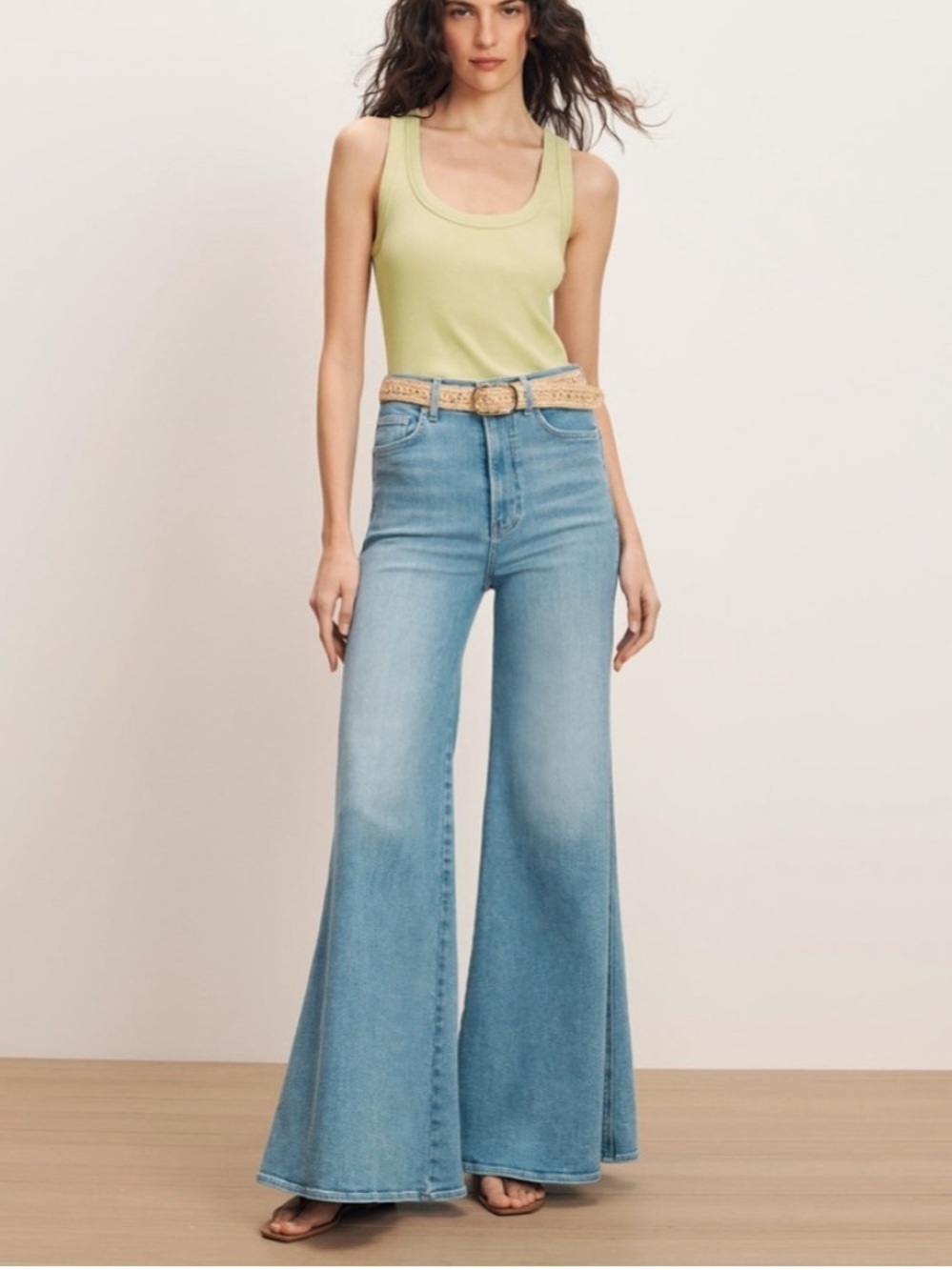 Veronica Beard NEW Jesse Ultra-Flare  Italian Denim High Rise Jeans size 24 $398